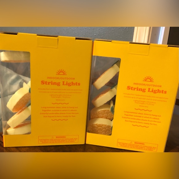 Sun Squad Pineapple String Lights for Indoor or Outdoor Use Get 2 Boxes! - Picture 5 of 7